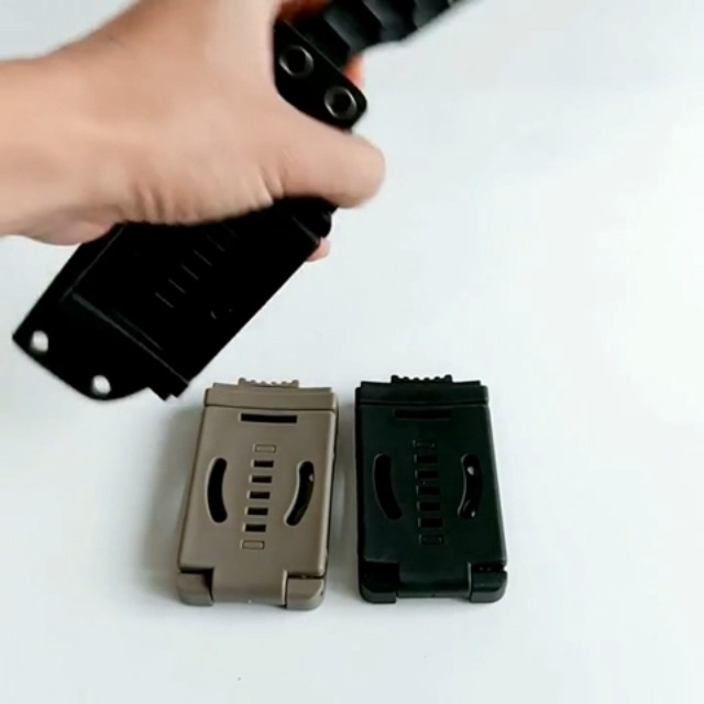 Clip Multifunzionale Per Fermaglio Per Coltello Guaina Fodero Per Guaina Accessorio Gancio Per Cintura, Coltello Da Campeggio Fodero Per Guaina Fodero Per Cintura Cinturino Posteriore Attaccoclip Colt