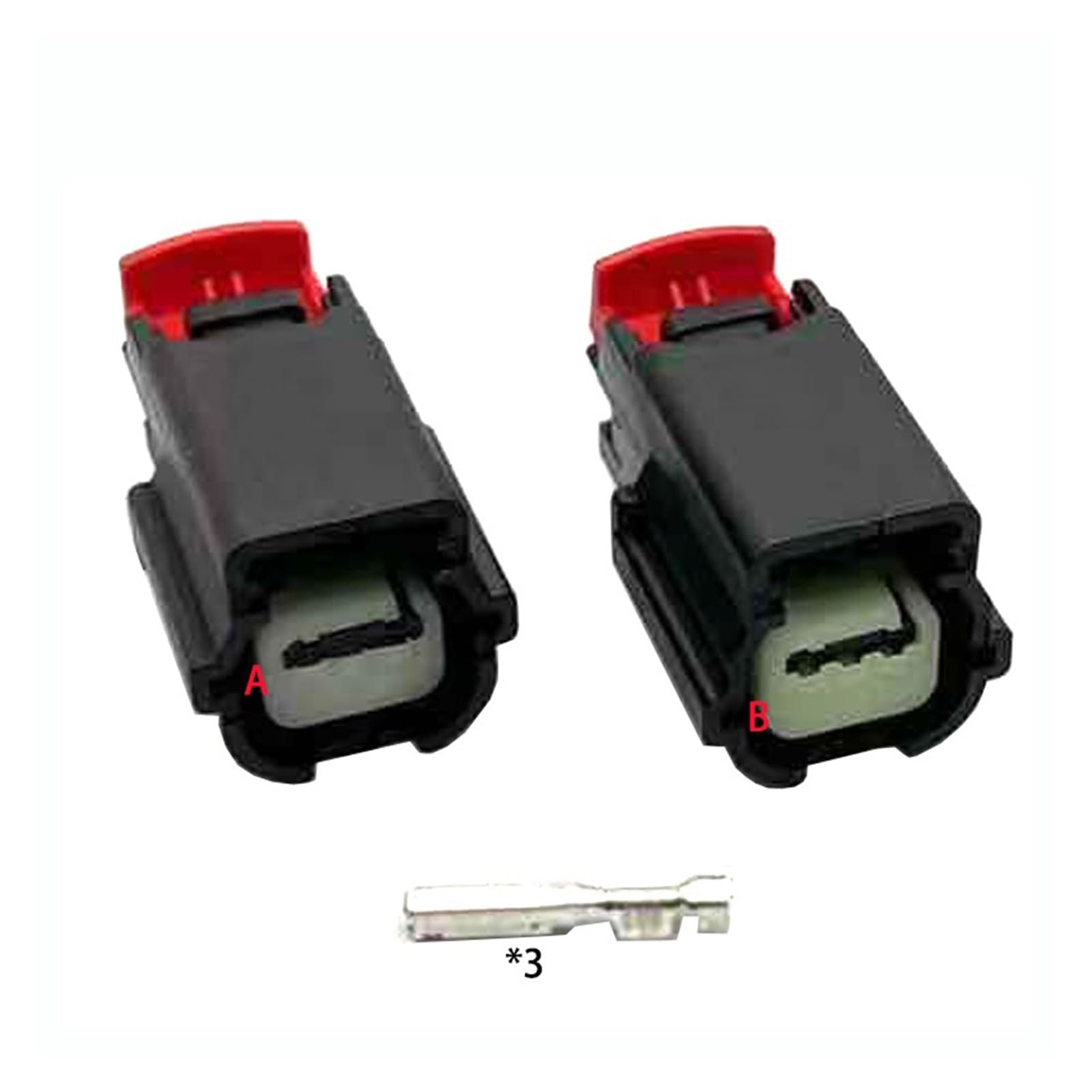 Carcasa eléctrica automática Molex conector 3 pines de 0,6 mm estanco para automoción