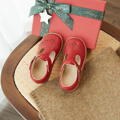Image of Otter MOMO Toddler /Little Girls Mary Jane Slip-on School Uniform Party Dress Shoes