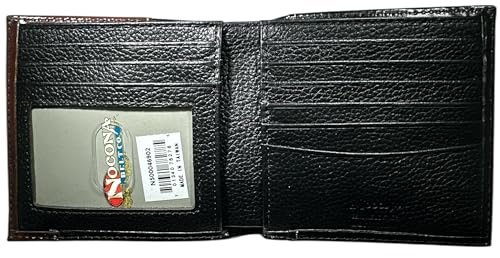 Custom 12 Gauge Shotgun Nocona Black Cherry Tooled Bi-fold Wallet3