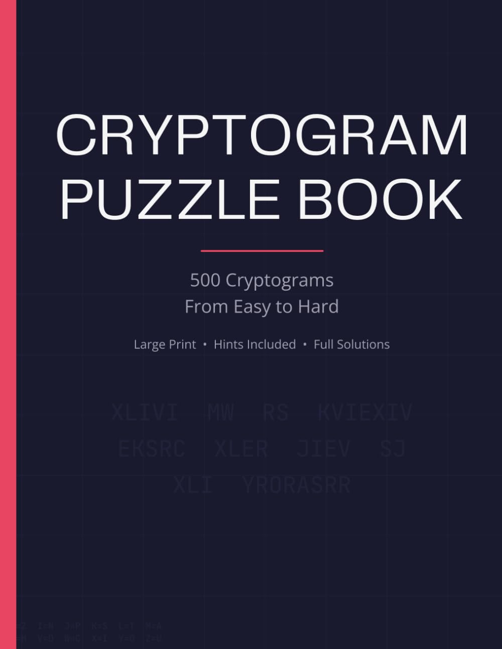 Large Print Cryptograms: Hidden Proverb Puzzles - Volume 2