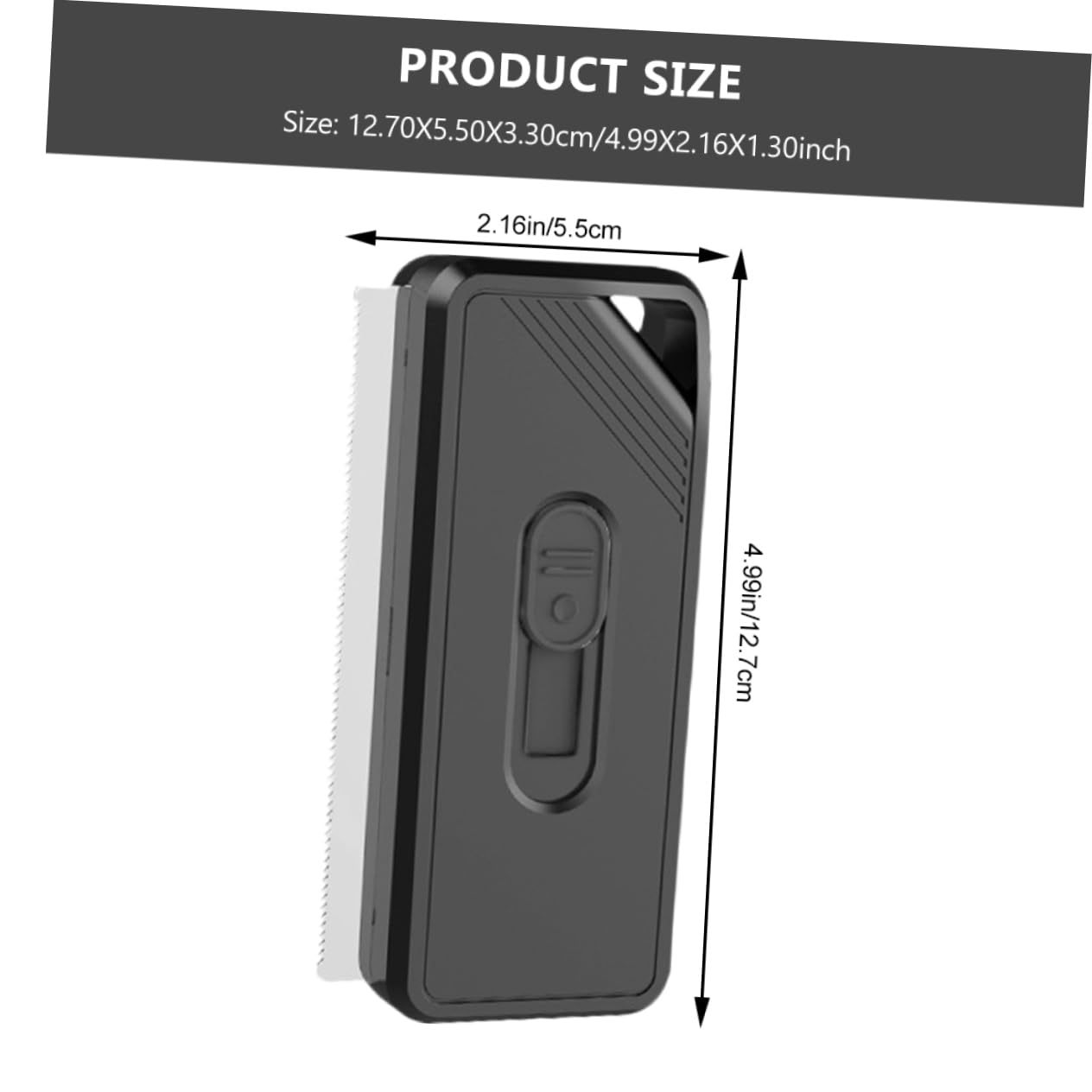 BESPORTBLE Open Comb for Cats and Dogs Pet Hair Gentle Comfortable Grip Stainless Steel