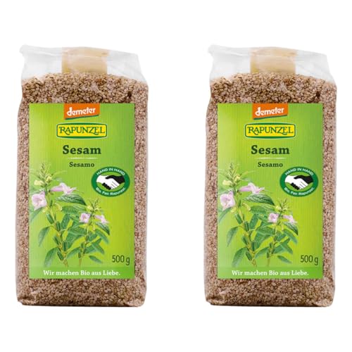 Rapunzel Bio Sesam ungeschält HIH, demeter (2 x 500 gr)