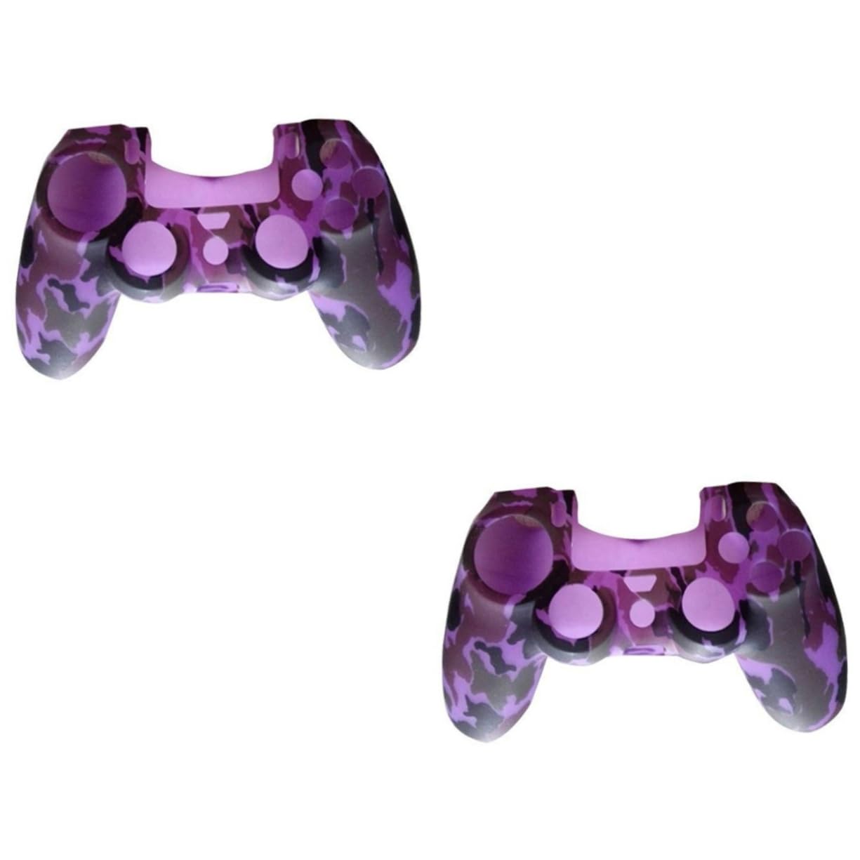 OSALADI 2pcs Rubber Gamepad Cover Silicone Controller Skin Game Controller Cover Gamepad Protector Cover Controller Skin Cover Controllers Fuel Injection Game Console