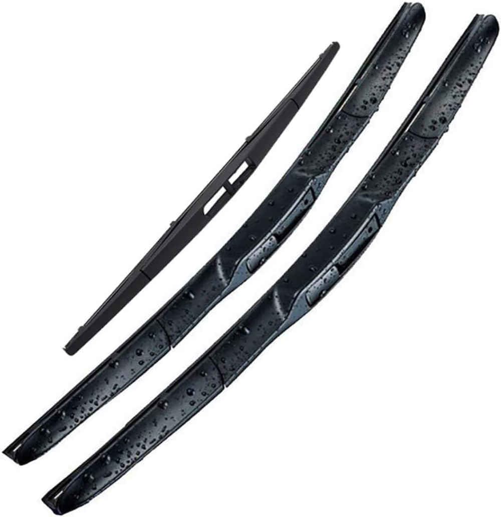 DZTYNKO Car Windscreen Wiper Blades Set for Suzuki Vitara MK4 2015 2016 2017 2018 2019-2023, Front Window Wipers for Clear Visibility, Replacement Wiper Blades