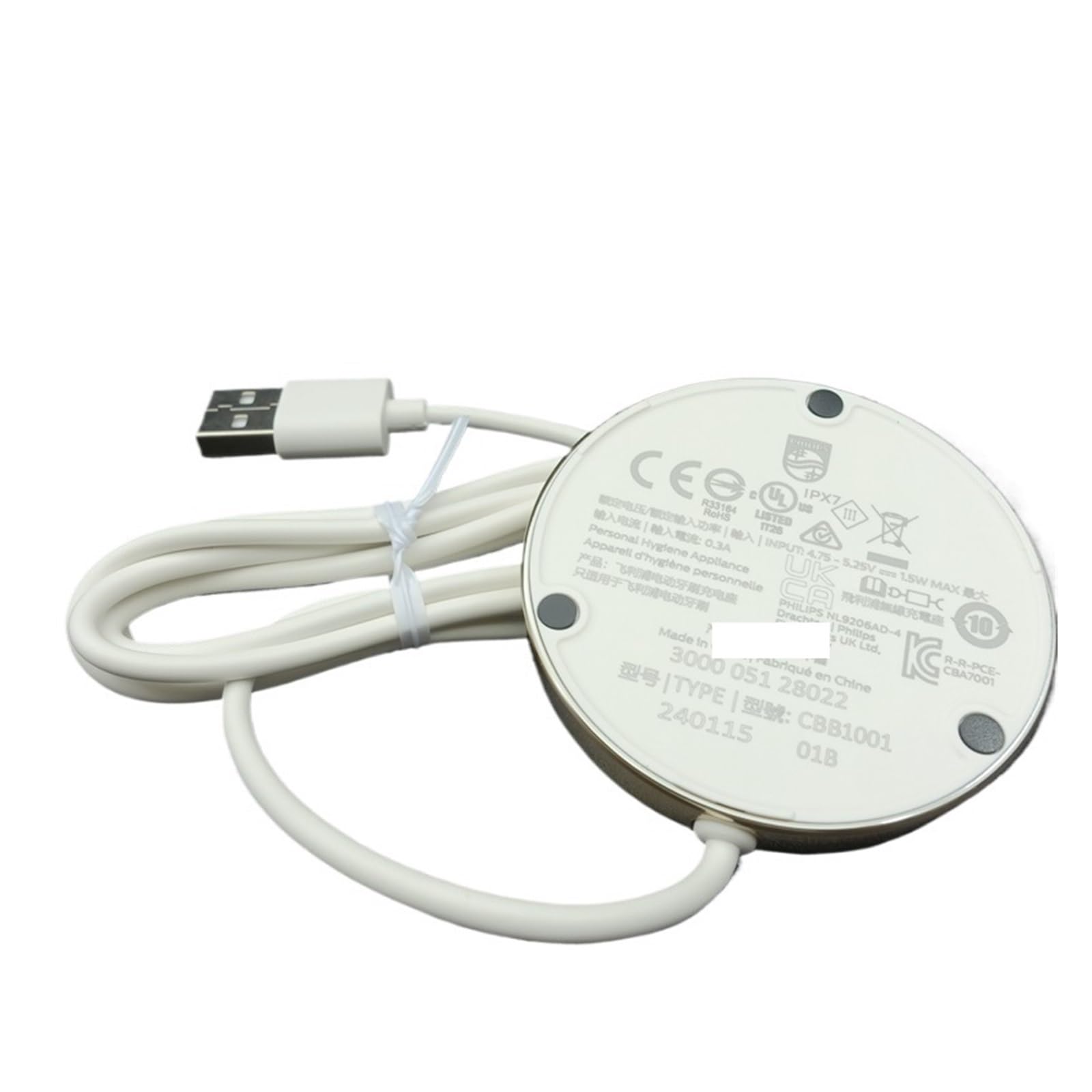 9992 9997 CBB2001, kompatybilna z Philips, elektryczna szczoteczka do zębów ładowarka USB, HX9996 podstawa ładująca (USB)