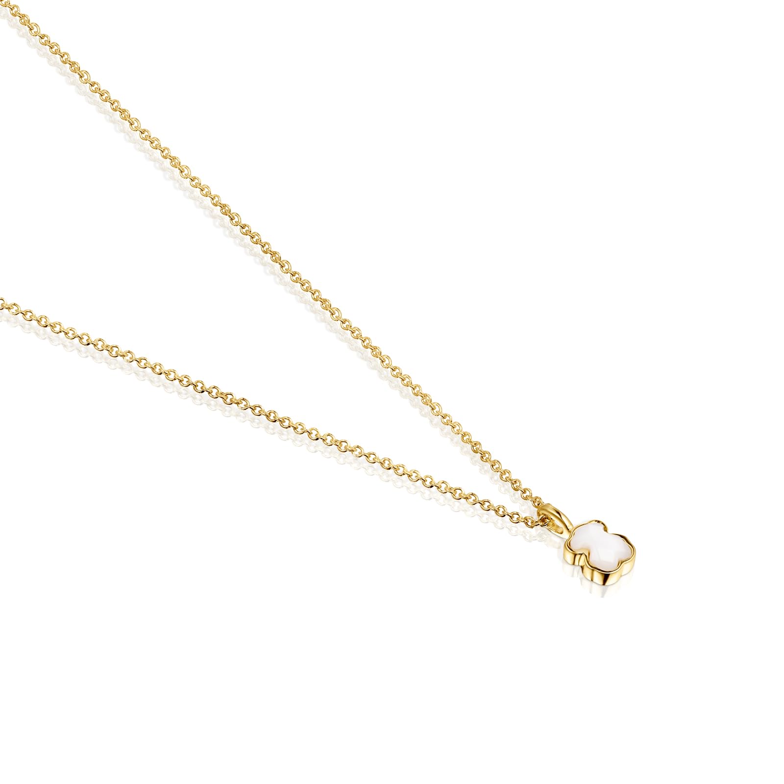 TOUS Collar para Mujer de Oro 18kt y Nácar, Colección Glory