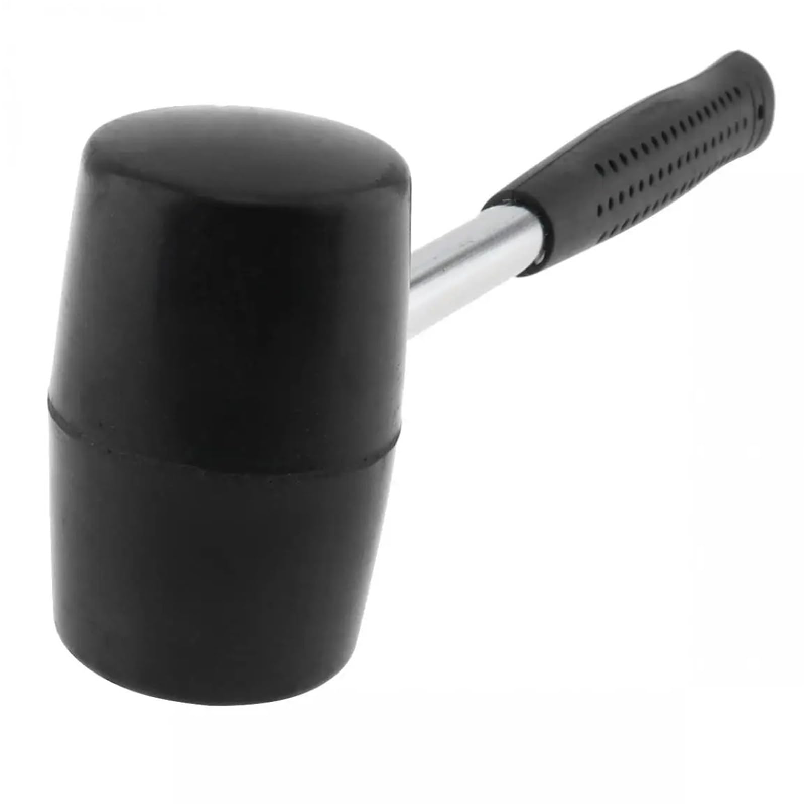 Martillo Goma Martillo de goma negro no elástico 300 g/500 g/1000 g | Herramienta manual de bricolaje for baldosas de piso con cabeza redonda(1000g)