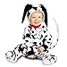 NET TOYS Baby Dalmatiner Kostüm Hundekostüm schwarz-weiß 90 cm Dalmatinerkostüm Hunde Kostüm Tierkostüm Babykostüm