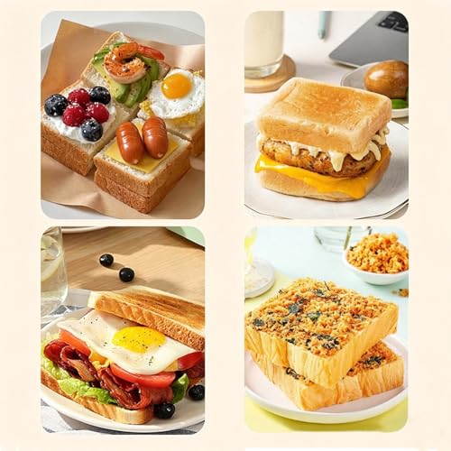 Tostadora comercial con 5 niveles de bronceado ajustables y bandeja de migas extraíble 7