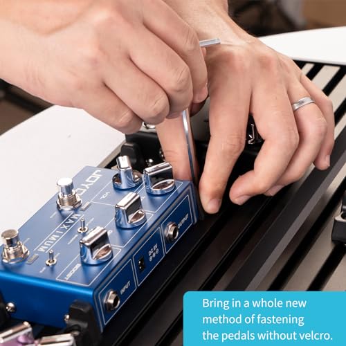 Professional Guitar Pedalboard with Case