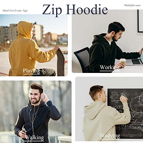 Custom Hoodies Jacket for men women Personalized Hoodie zipper with photo logo text Design Your Own Full-Zip Hoodies3