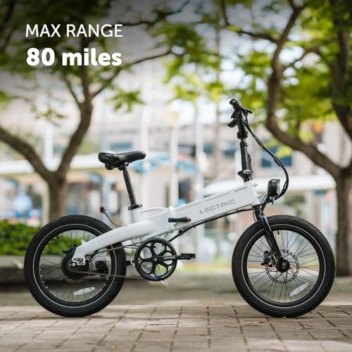 Image of LECTRIC XP Lite 2.0 Electric Bike | Adult Folding Bikes - Weighs Only 49lbs | 45 Mile Range w / 5 Pedal-Assist Levels | 20mph Top Speed - Class 1 and 2 eBike