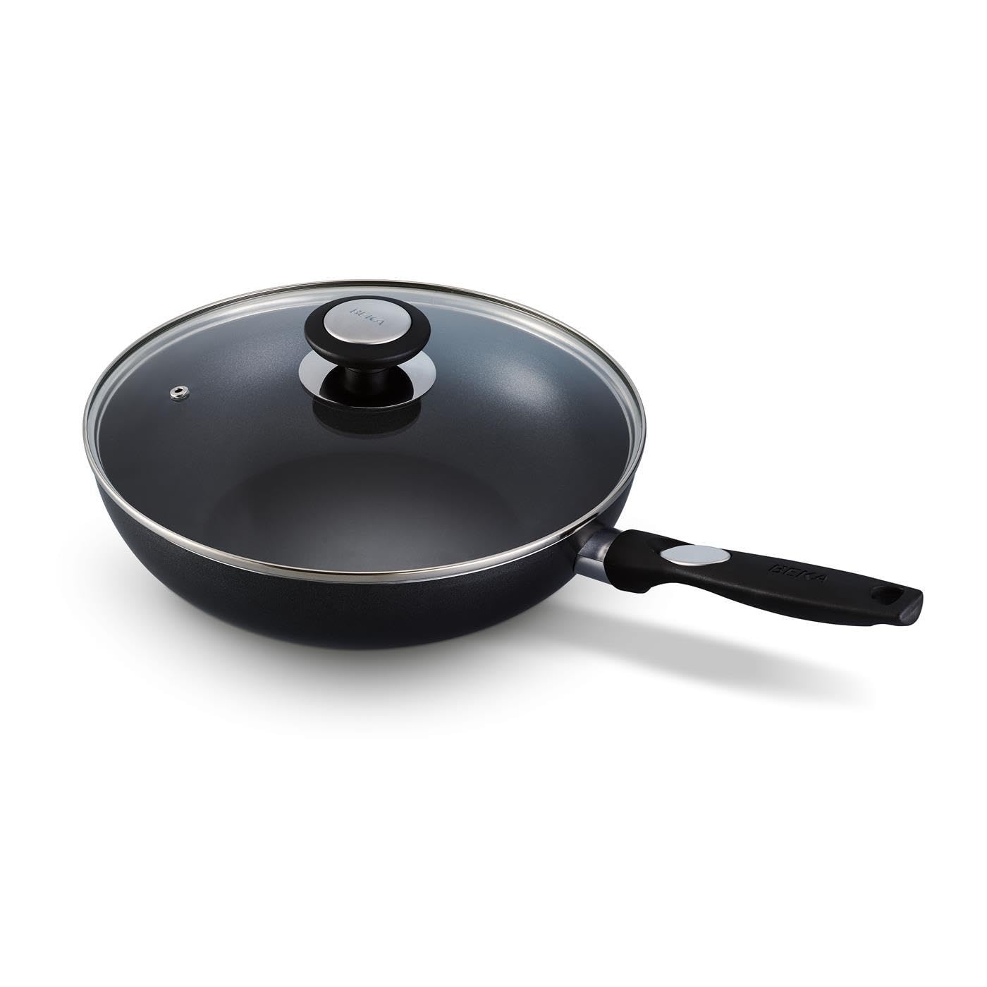 Beka Pro Induc Céramique, sauteuse 28 cm, aluminium recyclé, antiadhésive sans PFAS