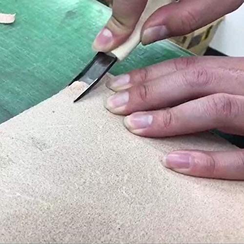 Snapklik.com : Professional Leather Edge Skiver 12mm, Razor Sharp ...