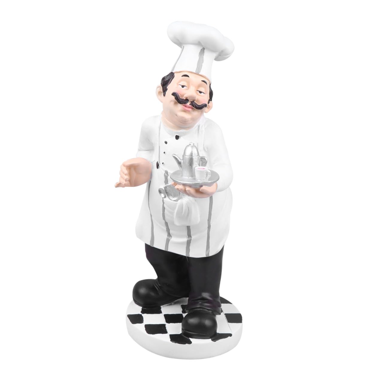 Présent original de figurine de cuisinier pour passionnés de gastronomie
