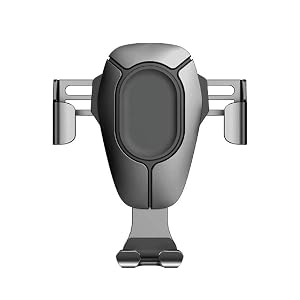 KouRy Simplicity Car Phone Mount Air Vent Phone Holder for Car Multi-Angle Rotating Car Phone Holder Car Navigation