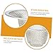 POPETPOP 12pcs Stainless Steel Tub Drain Hair Catcher Multifunctional Bathroom Accessory Filter Easy to Install Strainer for Bathtub and Sink and Convenient Drain Tool