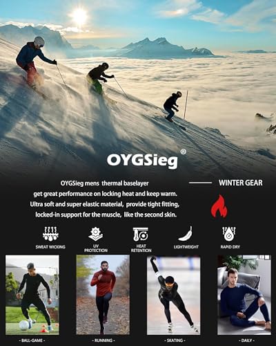 5 Pack Men's Thermal Turtle Mock Neck Shirts Long Sleeve Compression Fleece Lined Shirts Undershirt Base Layer Tops4