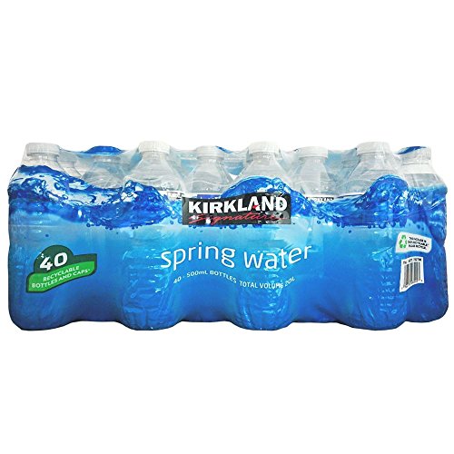 Kirkland Signature Spring Water 500 ml, 40 Bottles