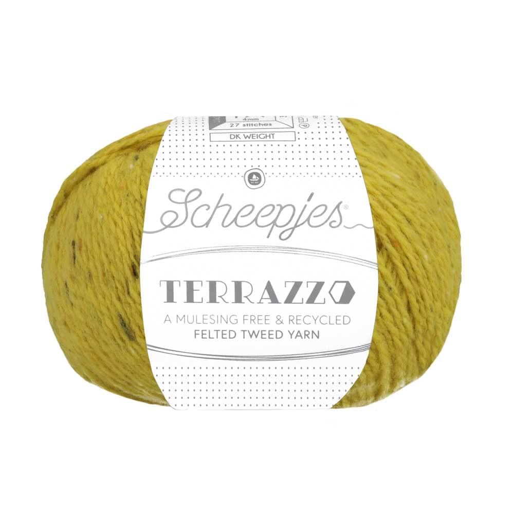 Scheepjes - Scheepjes Terrazzo 702 Limone Yarn - 1x50g