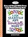 The Coloring Cafe-Easy and Simple Bible Verse Large Print Coloring Book