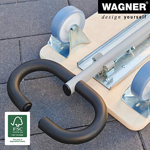 Plataforma de carga Wagner MM 1333 extensible hasta 101 cm con lanza plegable 7