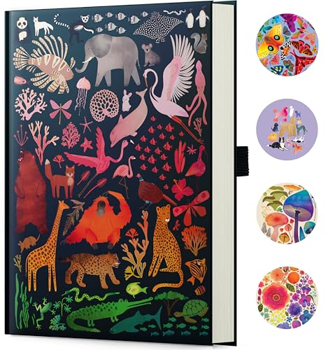 Elena Essex Lined Journaling Notebooks for Women and Men, 160