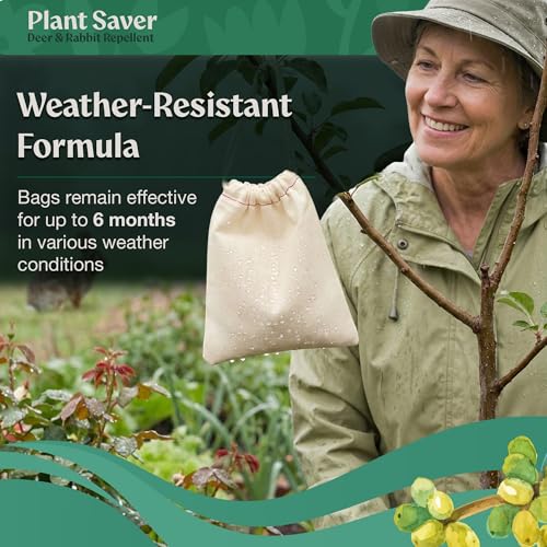 image for Plant Saver Deer & Rabbit Repellent – All Natural Scent-Based Animal