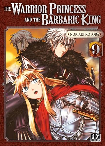 Couverture de The Warrior Princess and the Barbaric King