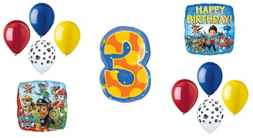 PAW Patrol 3rd Happy Birthday Balloon Decoration Kit