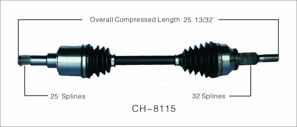 CH-8115 CV Axle Shaft