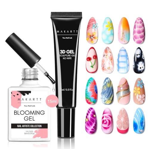 Makartt Blooming Gel & 3D Gel Nail Art Kit
