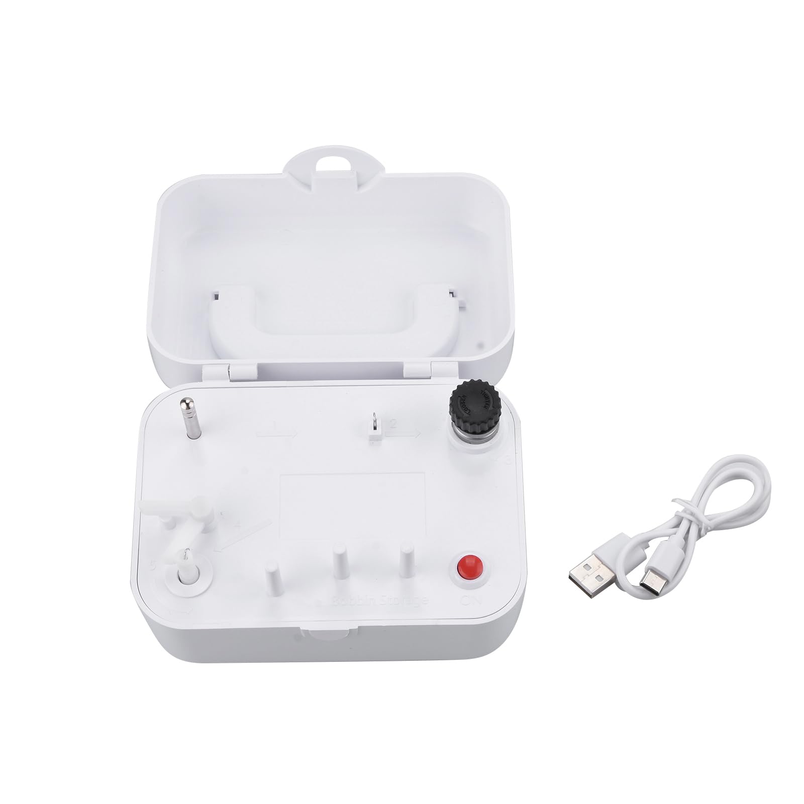 Portable Bobbin Winder for Sewing Machine, Automatic Bobbin Winding Machine for Sewing and Crafts