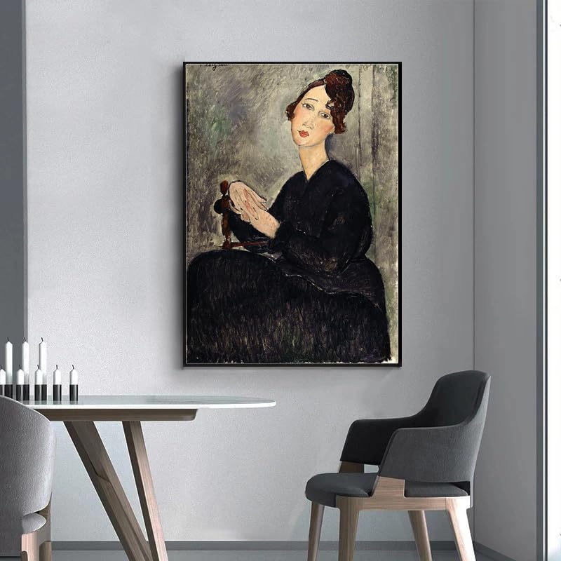 Amazon.co.jp: アメデオ・モディリアーニ ポスターと版画《美しい女性