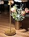 SHANGCAI Cordless Table Lamps Rechargeable, 6000mAh Battery Operated LED Desk Lamp Outdoor Waterproof Portable Touch Dimmable Table Night Light for Patio Restaurant Dining Home Bronze