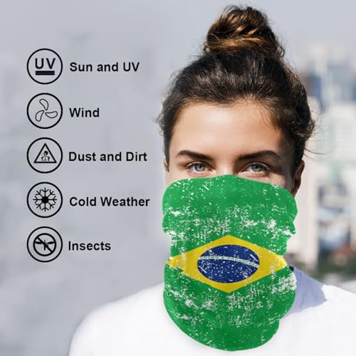 Image of Men Women Bandanas Neck Gaiter Headwrap Balaclava | Seamless Face Cover Scarf Neck Warmer Breathable Headwear for Hiking Cycling