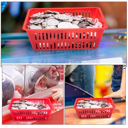 Cestas plásticas organizadoras para monedas 12 piezas miniatura 3