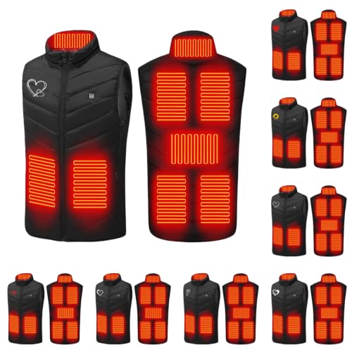 Heated Vest for Men Women Winter Warm Lightweight Quilted Heated Jacket - image 1