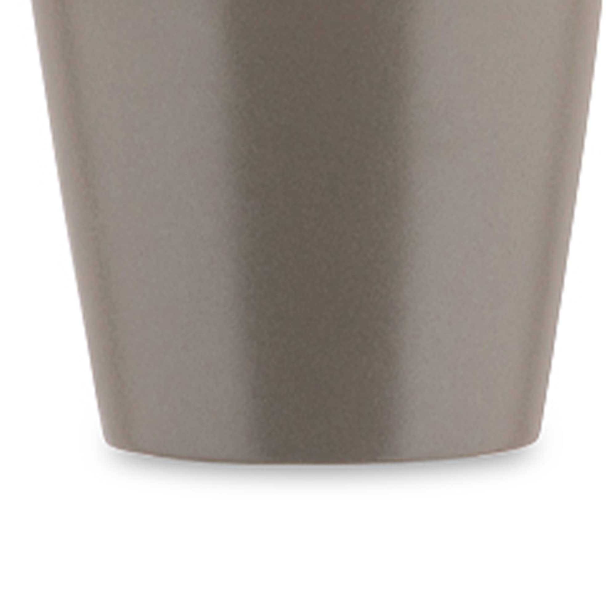 Alessi DC03/76 LG Tonale Mokka - Tazas sin asa (4 unidades), color gris claro
