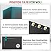 5.8 Cub Large Fireproof Safe, Home Safe Water and Fireproof, Large Document Safes With Digital Combination Lock, Smart Alert, Removable Shelf, LED Light, Fireproof Safes for Money Jewelry Valuables