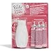 Marque Amazon - Presto! Mini-spray Désodorisant Floral Kit de démarrage et recharge (1 Aérosol & 3 recharges) - Pack de 3