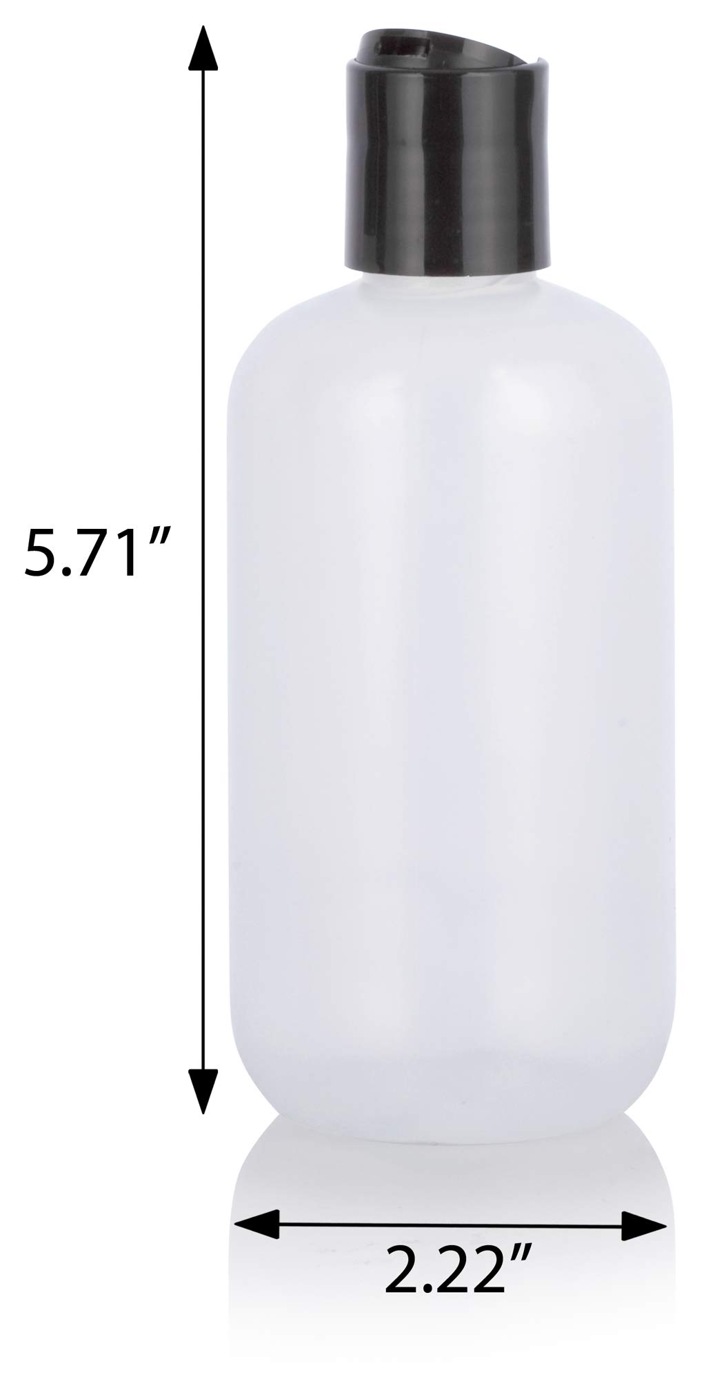 MENDA Lasting Touch Swing-Lid Plastic Pump 8oz Bottle SDP35601 by Menda