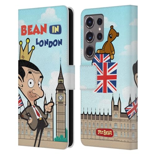 Housse Samsung Galaxy S24 Ultra antichoc avec fentes pour cartes Mr. Bean