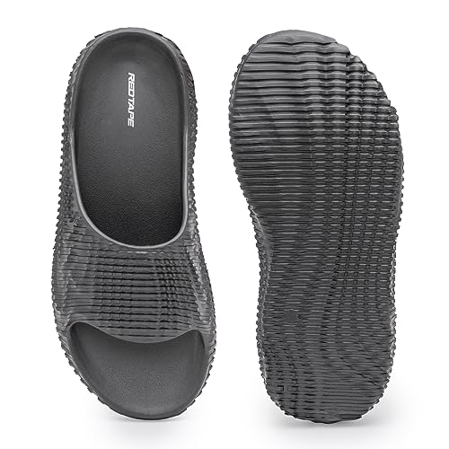 Image of Red Tape Casual Sliders for Men | Refined Round-Toe Shape with a Relaxing Slip-On Support