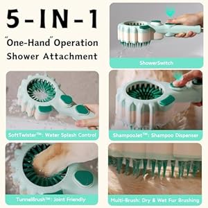 Forlina-Multi-Functional-Dog-Shower-Attachment-One-Handed-Operation-Dog-Shampoo-Brush-With-Low-Joint-Stress-Easy-To-Install-Dog-Bath-Brush-With-Soap-Dispenser-Large - Cucciolini Doodles   Forlina-Multi-Functional-Dog-Shower-Attachment-One-Handed-Operation-Dog-Shampoo-Brush-With-Low-Joint-Stress-Easy-To-Install-Dog-Bath-Brush-With-Soap-Dispenser-Large