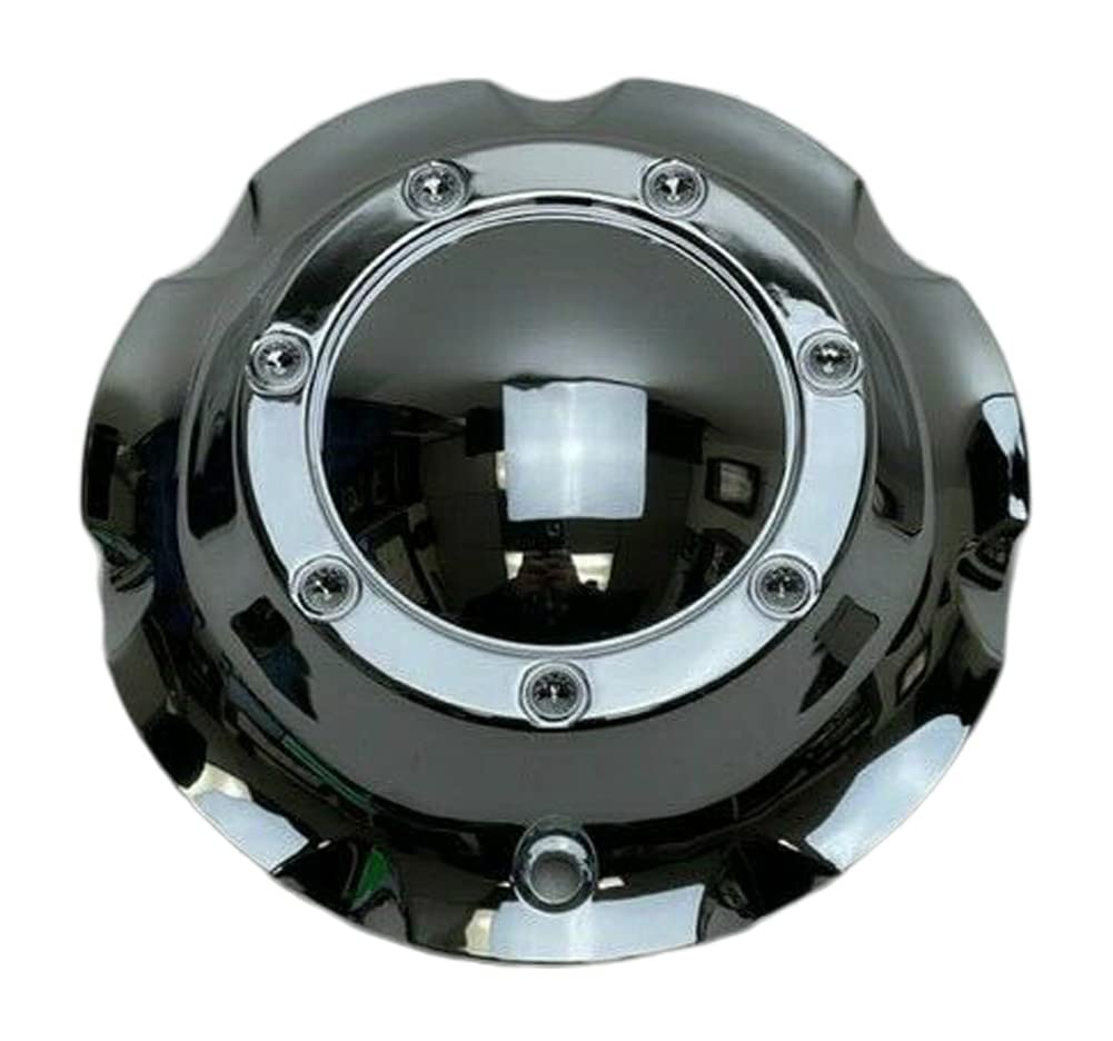 ECO 870 Chrome No Logo Wheel Center Cap CAP-870 F107-19