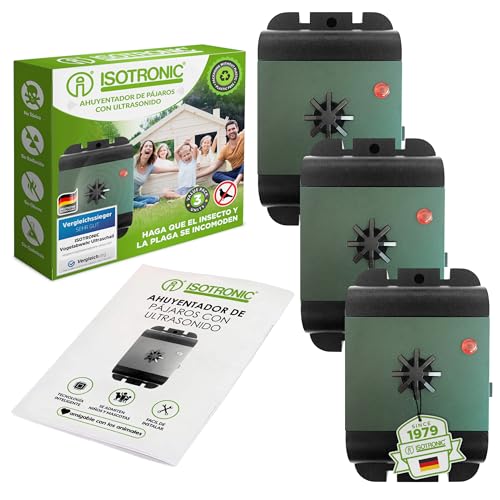 ISOTRONIC Repelente Ultrasónico 3 Piezas