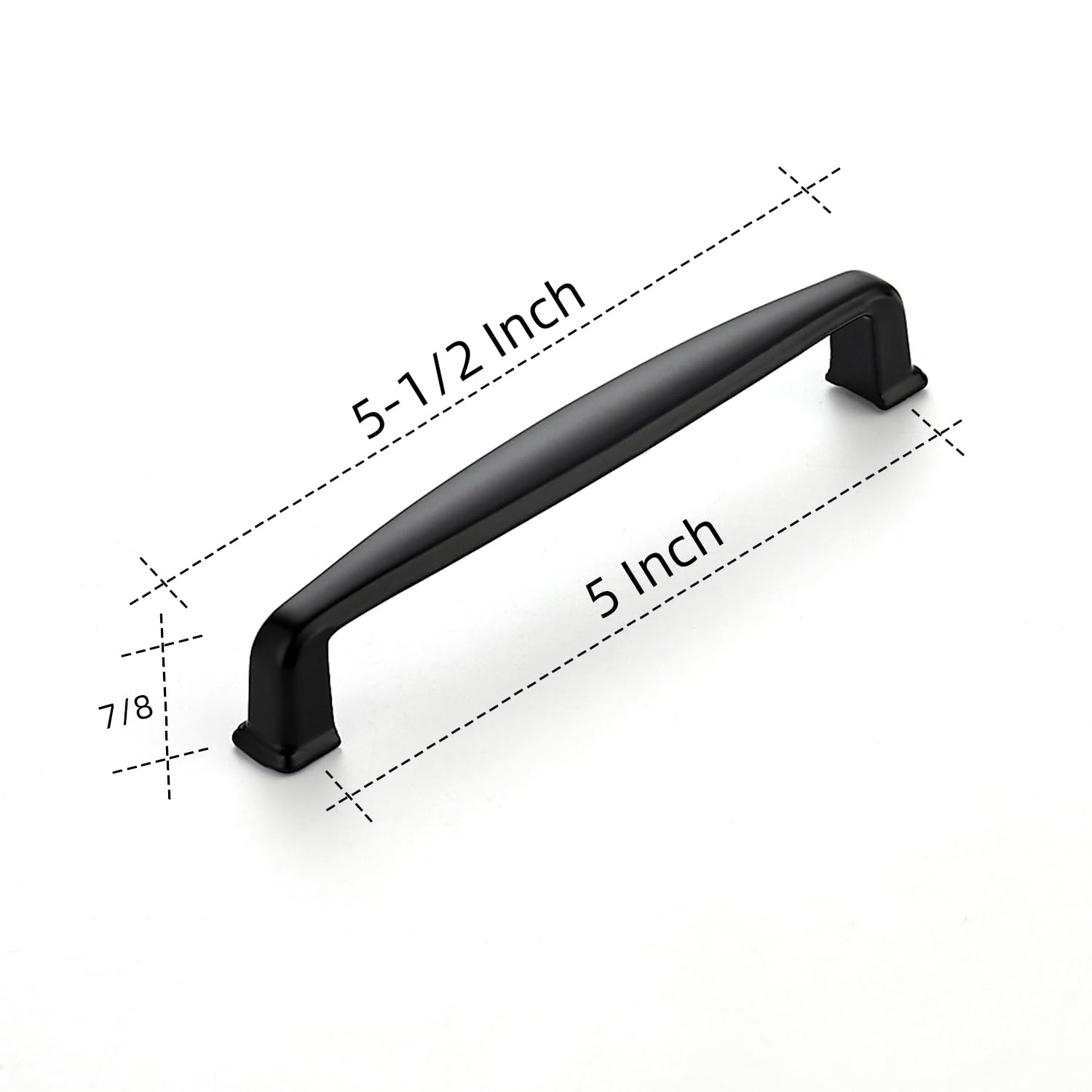 Ravinte Matte Black Pulls Kitchen Cabinet Handles 5 Inch 15 Pack — Amazon image 3