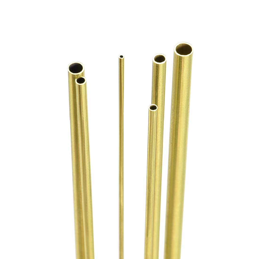 Bezszwowe rury mosiężne okrągłe, 1 szt. Rura mosiężna DIY Średnica 2-20 mm Długość 200/300/500 Cięcie(6x5x300mm)